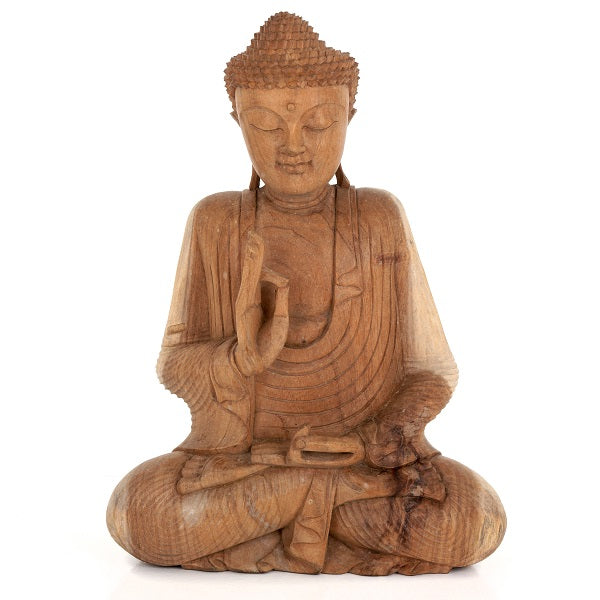 Large Natural Ying Yang Sitting Buddha