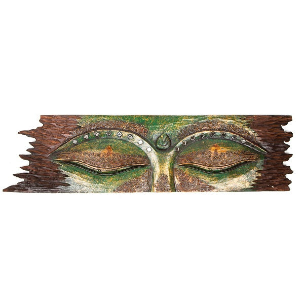 Green Buddha Eye Wall Hanging