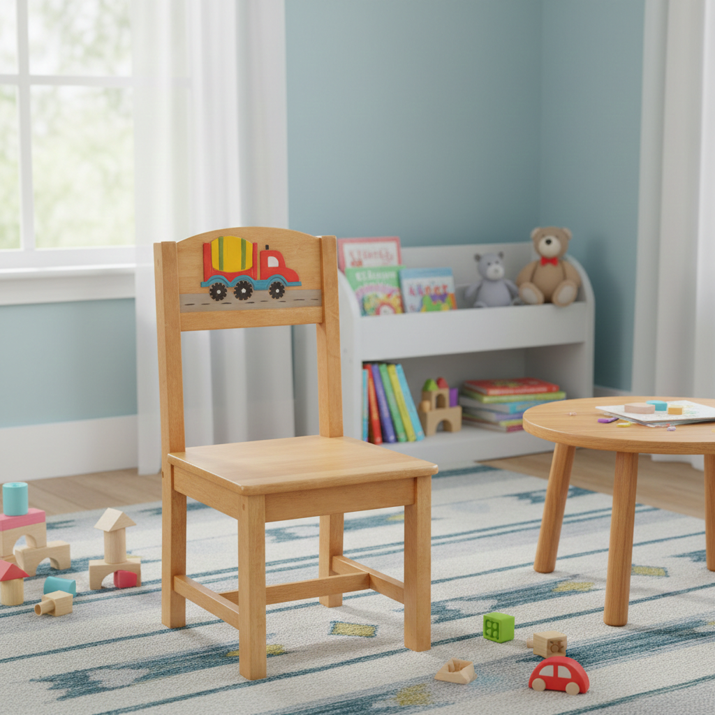 Childs Construction Concrete Chair