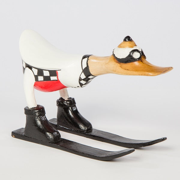 Skiing Bamboo Duck