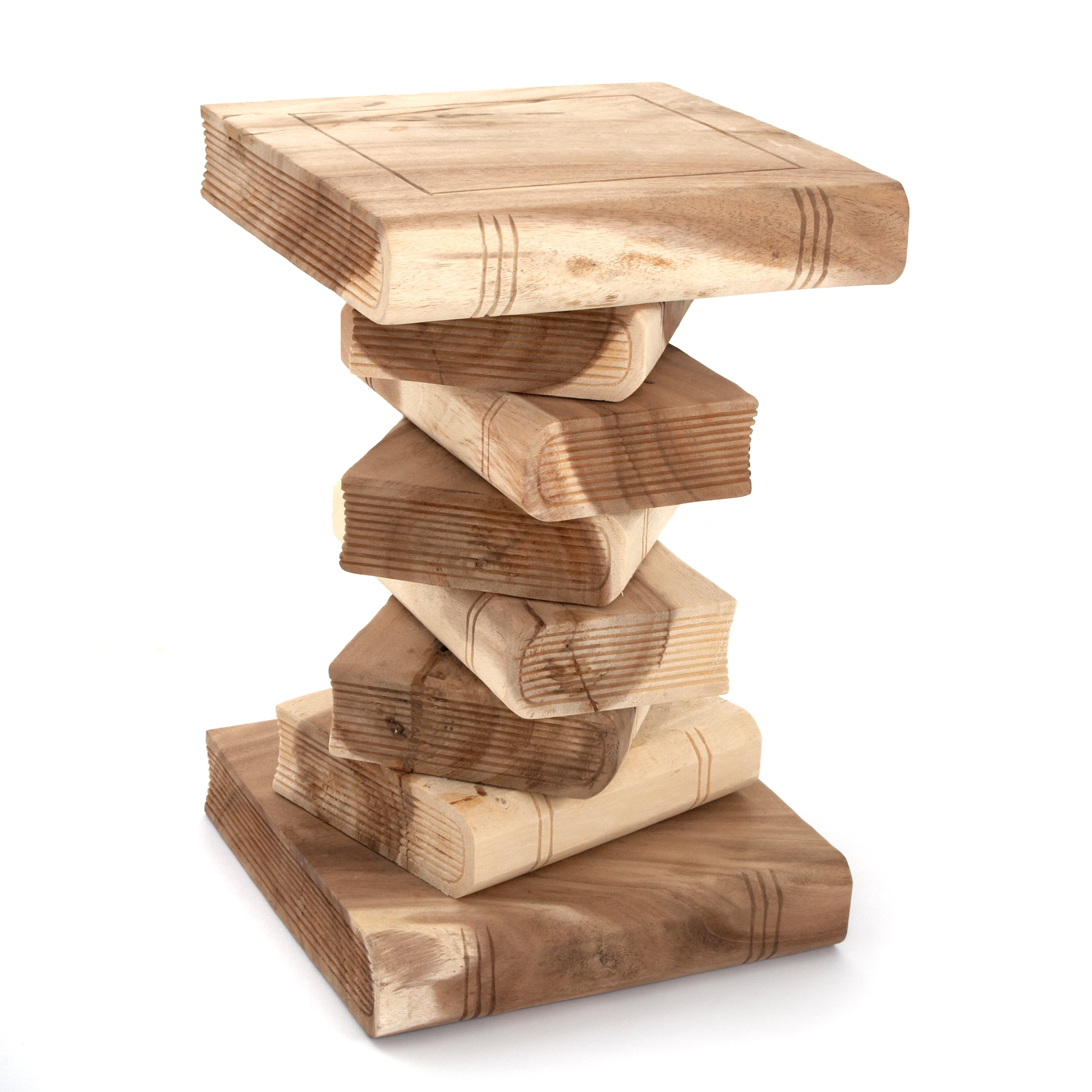 Book Stack Table - Plain 20inch