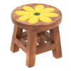 Childs Stool - Yellow Flower
