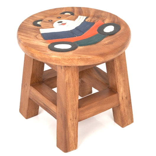 Childs Stool - Teddy Reading