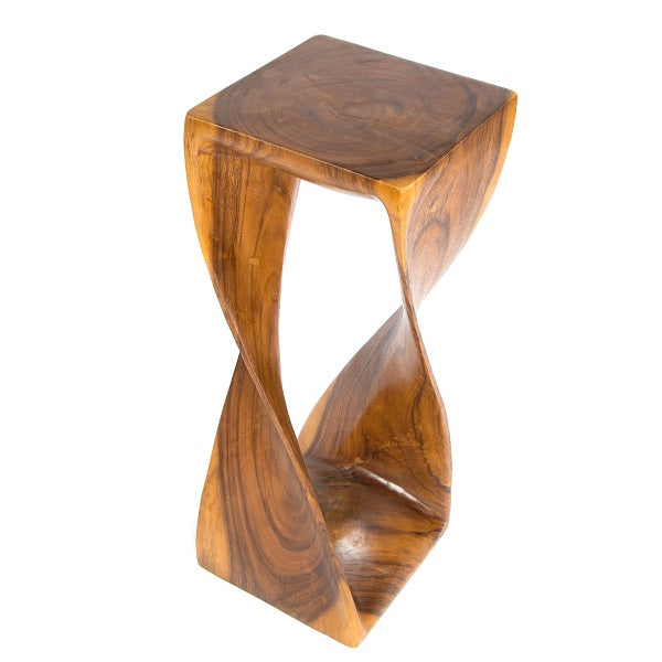 Twisted Infinity Stool - Square - Honey - 11 x 30
