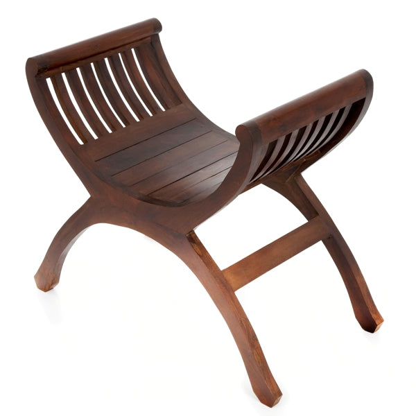 Java Single Teak Yuyu Chair - Dark