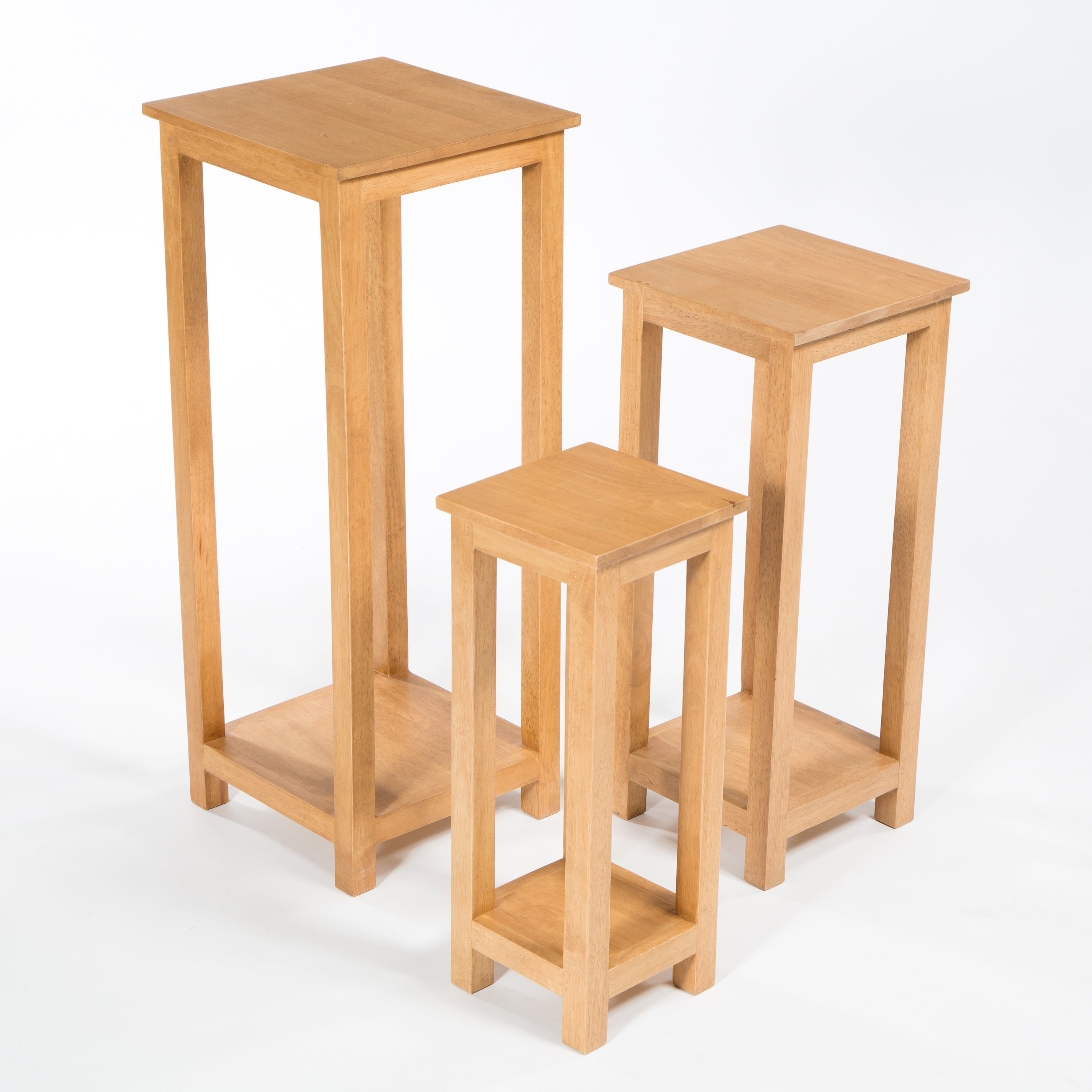 Accent Console Telephone Side Table - Medium - Light