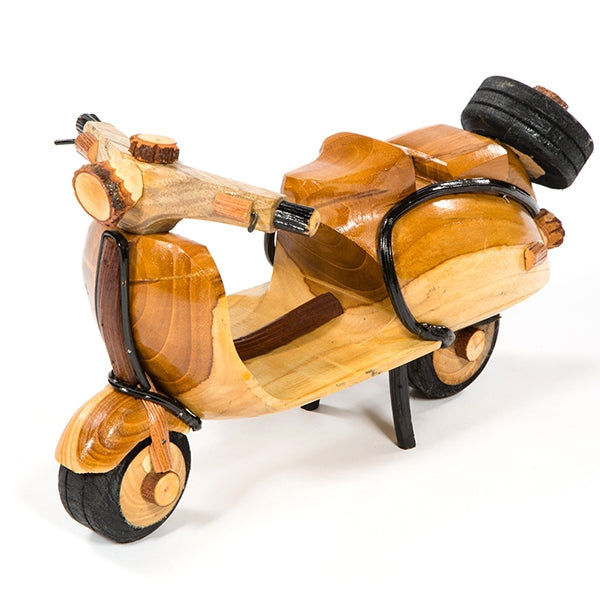 Handmade Rattan Vespa Scooter - Large