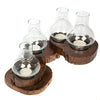 Folding Tea Light with Glass - 4