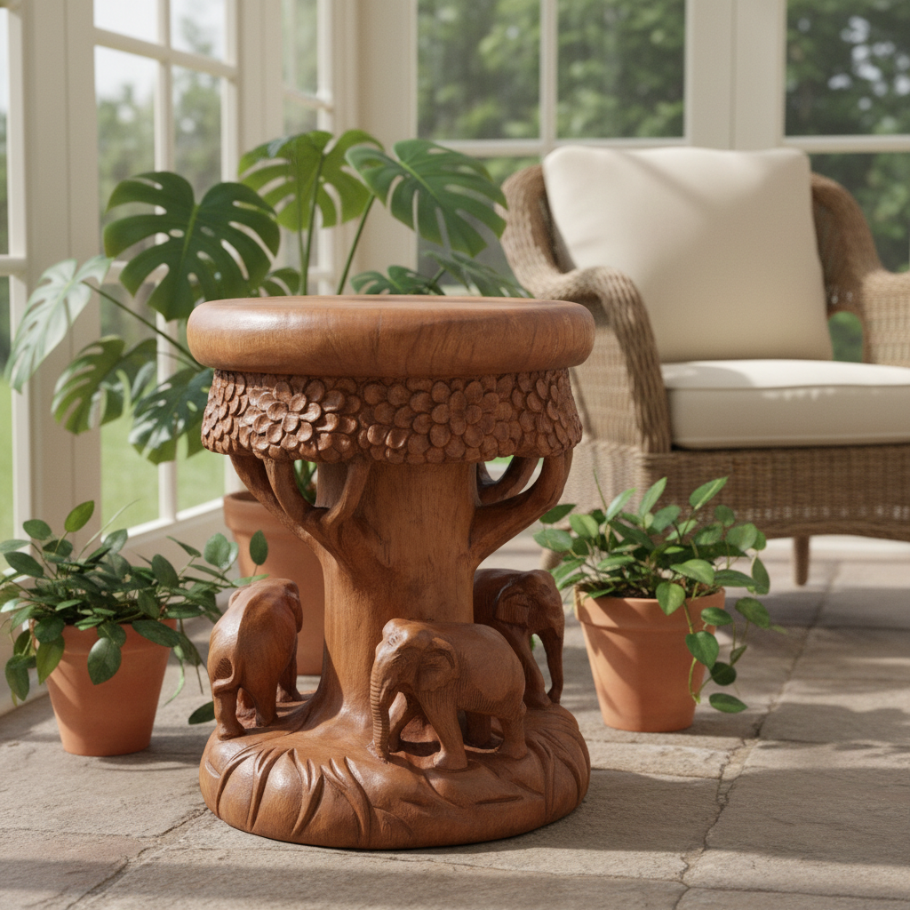 Elephant Forest Stool - Medium