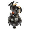 Dog Candle Holder - Black