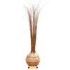 Natural Bali Rattan and Grass Onion Lamp - 100cm
