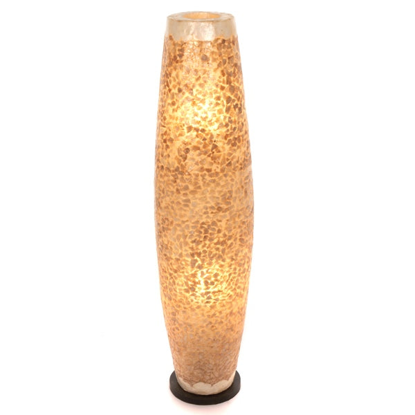 Oval Eggshell Floor Lamp - 100cm