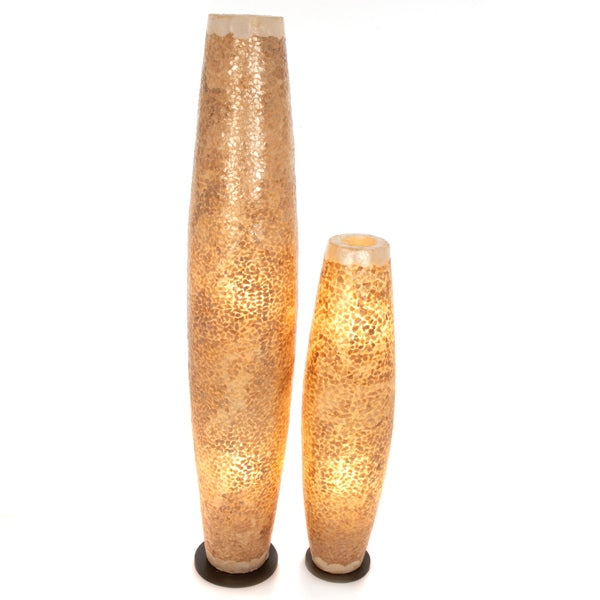 Oval Eggshell Floor Lamp - 100cm