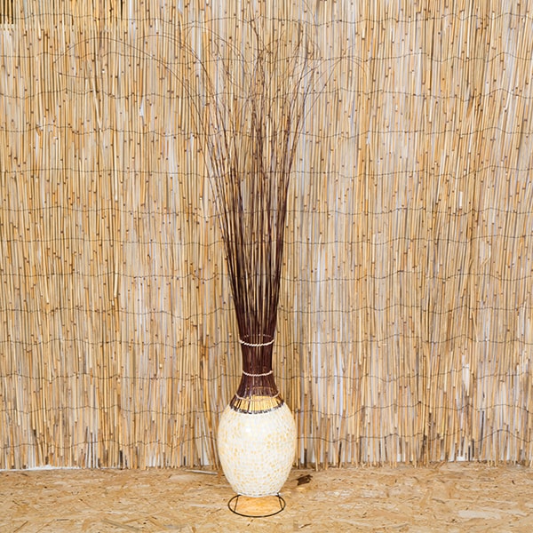 Mosaic Onion Lamp - White Gold