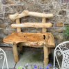 Rustic Fence Bench