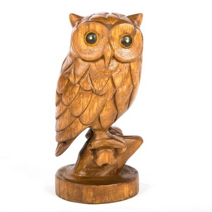 Owl on Branch – Extra Small