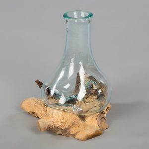 Bottle On Wood - Extra Small