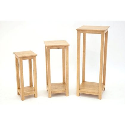 Trio of Accent Console Tables - Light