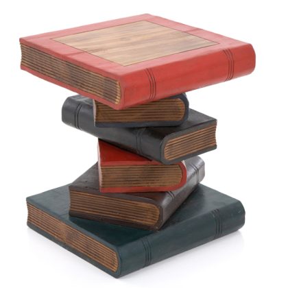 Book Stack Table - Painted