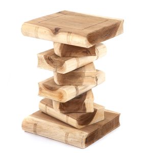 Book Stack Table - Plain