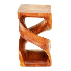 Double Twisted Infinity Stool - Honey - L