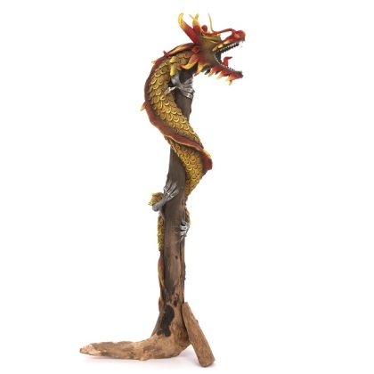 Dragon on wood - 20 inch
