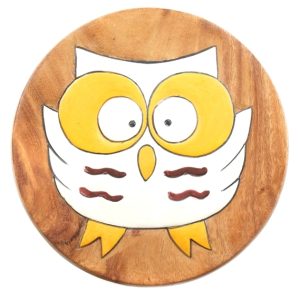 Childs Stool - Owl