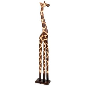 Wooden Standing Giraffe - 1 Meter