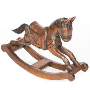 Handcrafted Desktop Rocking Horse